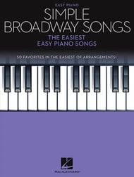 Simple Broadway Songs piano sheet music cover